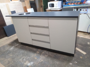 Mueble Bajo 1.5m - Cajón, Puerta y Bacha - Combinado - Image 2