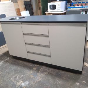 Mueble Bajo 1.5m - Cajón, Puerta y Bacha - Combinado - Image 2