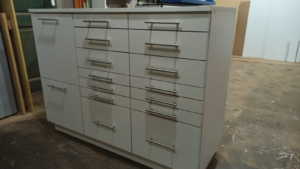 Mueble Bajo 1.20m - Múltiples Cajones - Blanco - Image 1