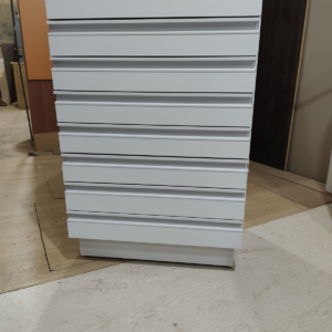 Cajonera 70x44x40cm - Cajones con Guías Comunes - Blanco - Image 1