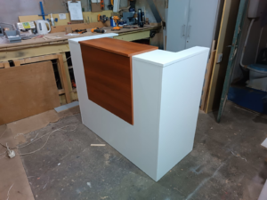 Mostrador 1.20m - Estante y Cajón - Combinado - Image 3
