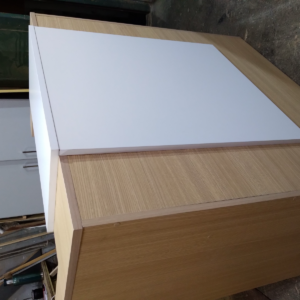 Mostrador 1.20m - Estante y Cajón - Combinado - Image 1